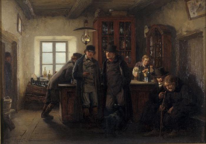 HOFFMANN, Hans Farmers in a Barrelhouse